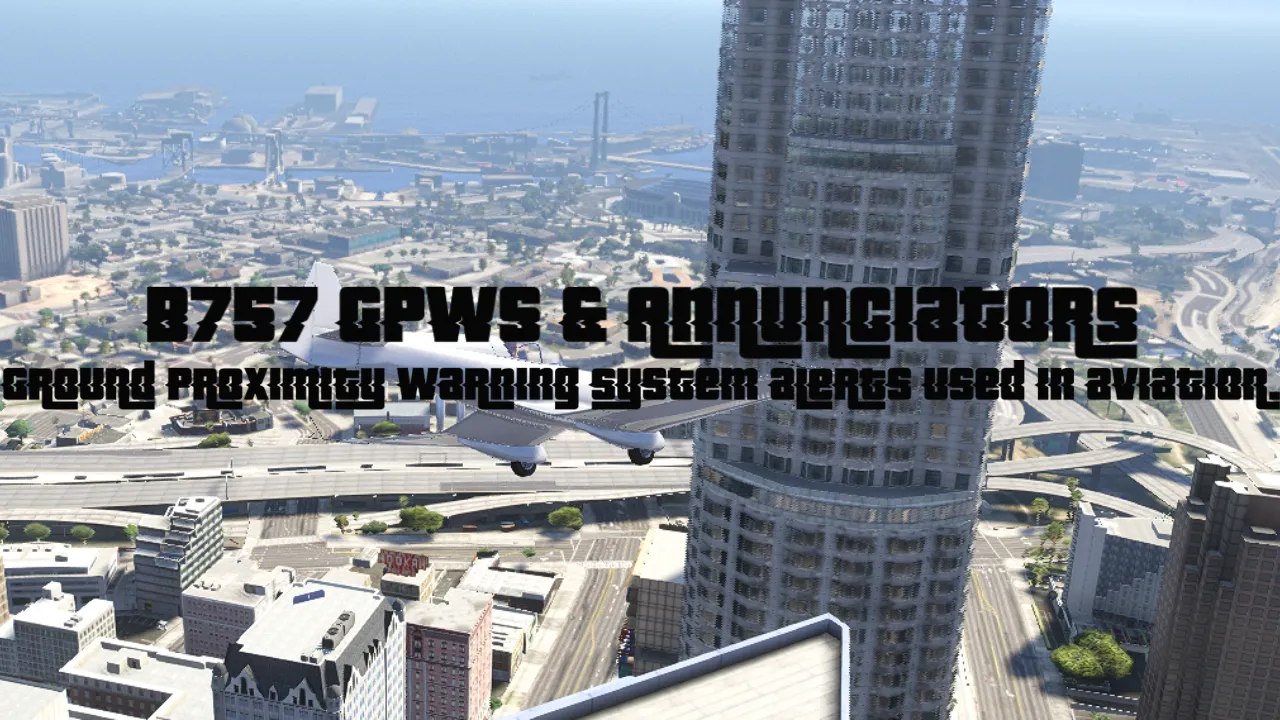 B757 GPWS & Annunciators (Obfuscated)